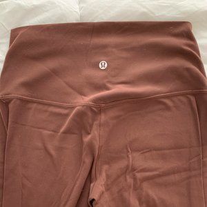 Align High Rise Leggings Terracotta 25"